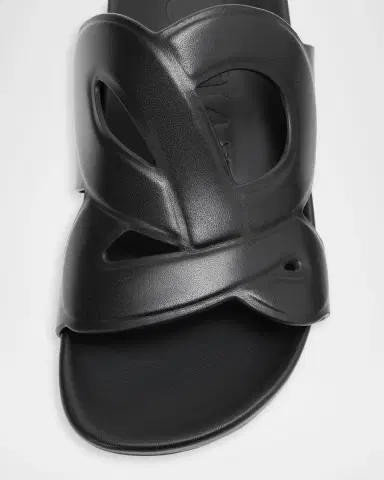 Loewe x Paula's Ibiza Men's Ease Monogram Leather Sandals | Thumbnail 5 Loewe x Paula's Ibiza Men's Ease Monogram Leather Sandals | Thumbnail 5
