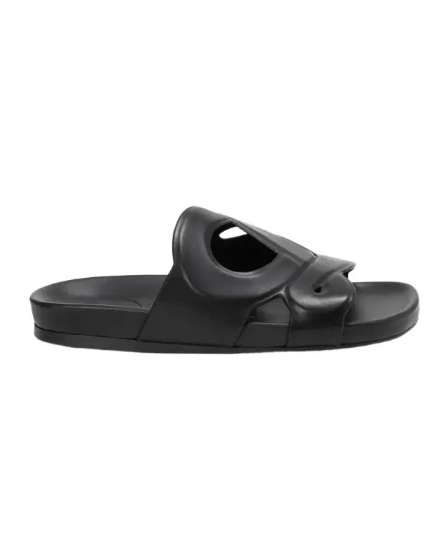 Loewe x Paula 's Ibiza Men 's Ease Monogram Leather Sandals