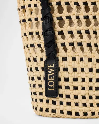 Loewe x Paula's Ibiza Braid Woven Palm Leaf Crossbody Bag | Thumbnail 5