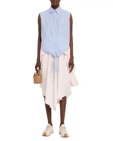 Loewe x Paula's Ibiza Striped Cotton-Blend Sleeveless Top | Thumbnail 1 Loewe x Paula's Ibiza Striped Cotton-Blend Sleeveless Top | Thumbnail 1
