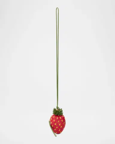 Loewe x Paula's Ibiza Strawberry Raffia Coin Purse | Thumbnail 4 Loewe x Paula's Ibiza Strawberry Raffia Coin Purse | Thumbnail 4