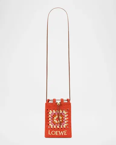 Loewe x Paula's Ibiza Crochet Raffia Pocket Crossbody Bag | Thumbnail 11 Loewe x Paula's Ibiza Crochet Raffia Pocket Crossbody Bag | Thumbnail 11