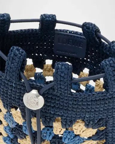 Loewe x Paula's Ibiza Crochet Raffia Pocket Crossbody Bag | Thumbnail 4 Loewe x Paula's Ibiza Crochet Raffia Pocket Crossbody Bag | Thumbnail 4