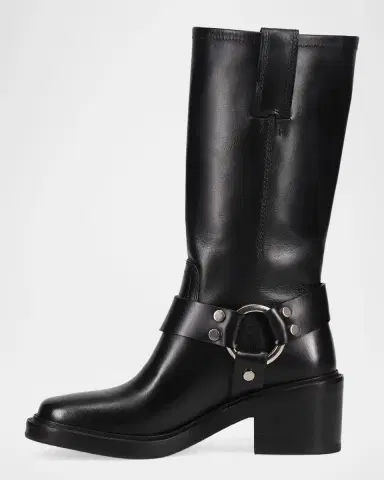 Frye Kate Harness Leather Mid-Calf Boots | Thumbnail 3 Frye Kate Harness Leather Mid-Calf Boots | Thumbnail 3