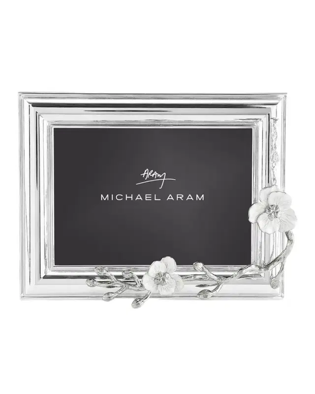 Michael Aram Silver Orchid Frame, 5" x 7"