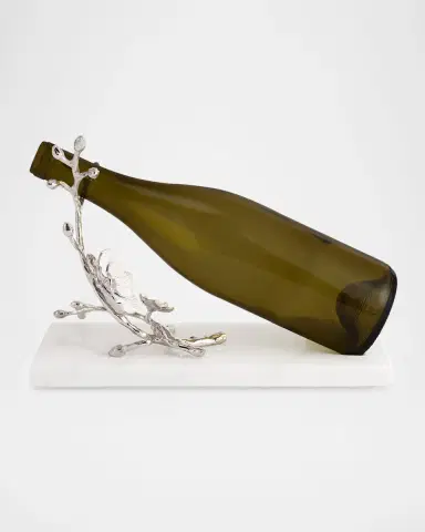Michael Aram Silver Orchid Wine Rest | Thumbnail 2
