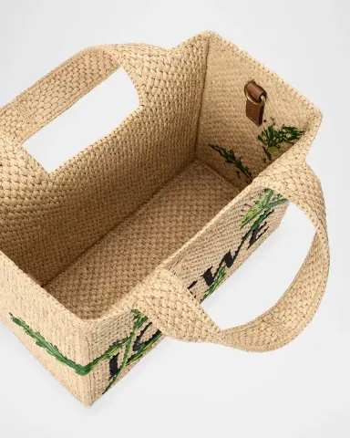 Loewe x Paula's Ibiza Embroidered Raffia Tote Bag | Thumbnail 4 Loewe x Paula's Ibiza Embroidered Raffia Tote Bag | Thumbnail 4
