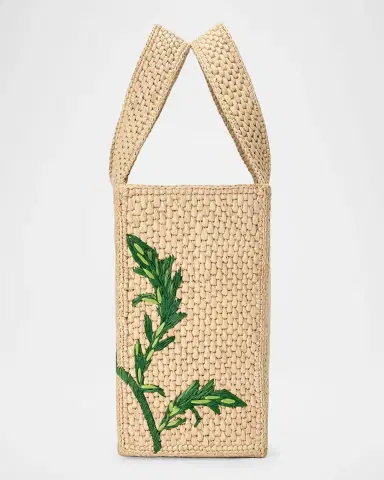 Loewe x Paula's Ibiza Embroidered Raffia Tote Bag | Thumbnail 8 Loewe x Paula's Ibiza Embroidered Raffia Tote Bag | Thumbnail 8