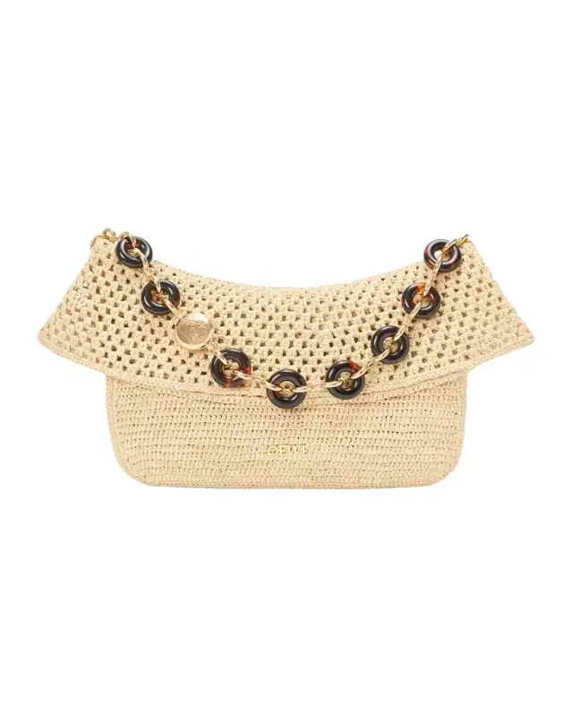 x Paula 's Ibiza Ola Medium Bag in Raffia