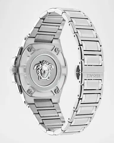 Versace Collection Men's Greca Reaction 43mm Stainless Steel Bracelet Watch | Thumbnail 3