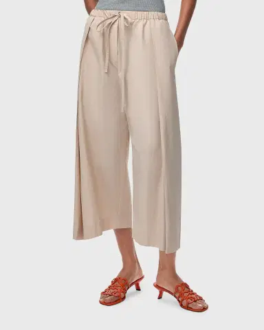 Loewe x Paula's Ibiza Pleated Wide-Leg Crop Drawstring Pants | Thumbnail 3 Loewe x Paula's Ibiza Pleated Wide-Leg Crop Drawstring Pants | Thumbnail 3