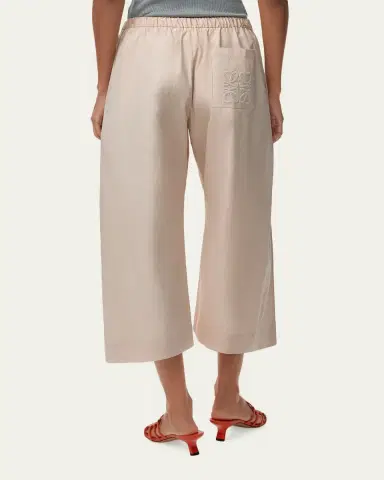 Loewe x Paula's Ibiza Pleated Wide-Leg Crop Drawstring Pants | Thumbnail 7 Loewe x Paula's Ibiza Pleated Wide-Leg Crop Drawstring Pants | Thumbnail 7
