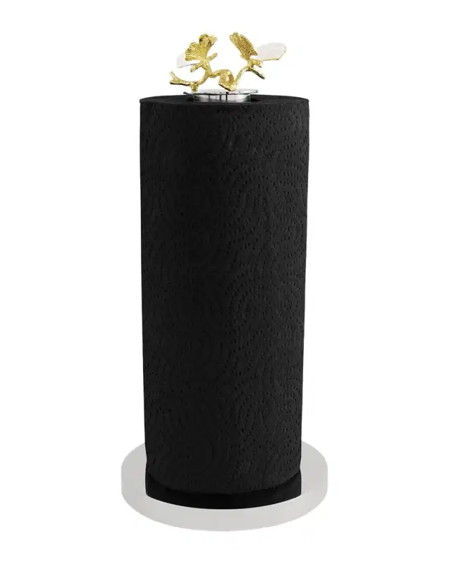 Michael Aram Butterfly Gingko Gold Paper Towel Holder