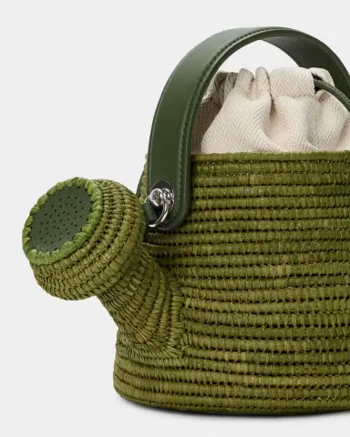 Loewe x Paula's Ibiza Raffia Watering Can Crossbody Bag | Thumbnail 6