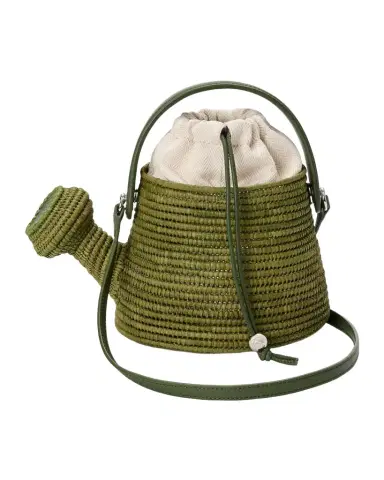 Loewe x Paula's Ibiza Raffia Watering Can Crossbody Bag | Thumbnail 1