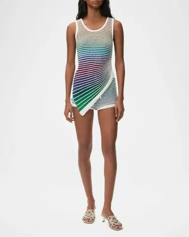 Loewe x Paula's Ibiza Asymmetric Striped Tank Top | Thumbnail 2 Loewe x Paula's Ibiza Asymmetric Striped Tank Top | Thumbnail 2