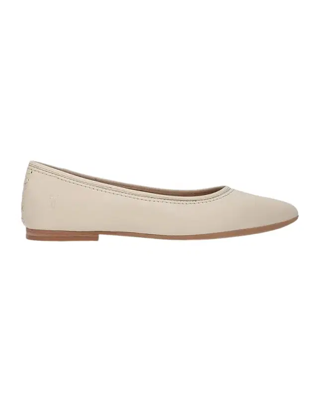 Frye Heather Leather Ballerina Flats