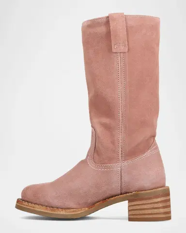 Frye Campus 12R Suede Mid-Calf Boots | Thumbnail 3 Frye Campus 12R Suede Mid-Calf Boots | Thumbnail 3