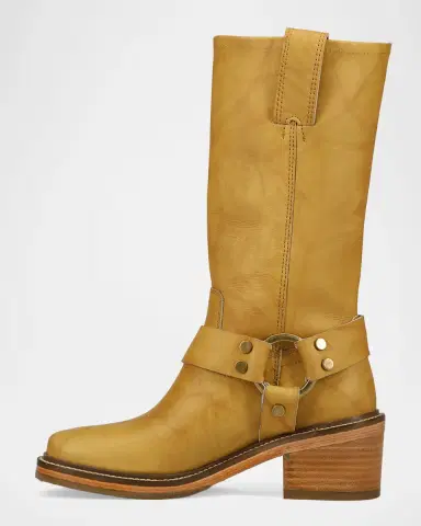 Frye Kate Harness Leather Mid-Calf Boots | Thumbnail 3 Frye Kate Harness Leather Mid-Calf Boots | Thumbnail 3