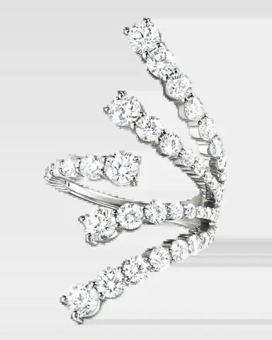 Melissa Kaye 18K Aria Cascade Ring with Diamonds | Thumbnail 2 Melissa Kaye 18K Aria Cascade Ring with Diamonds | Thumbnail 2