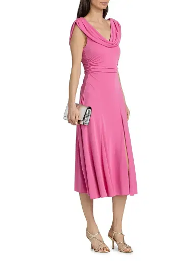 Cinq à Sept Women's Carino Jersey Midi-Dress | Thumbnail 4