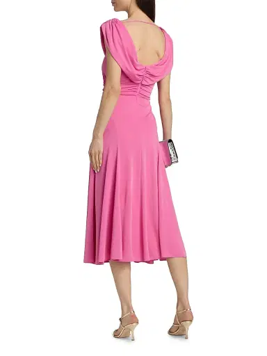 Cinq à Sept Women's Carino Jersey Midi-Dress | Thumbnail 5
