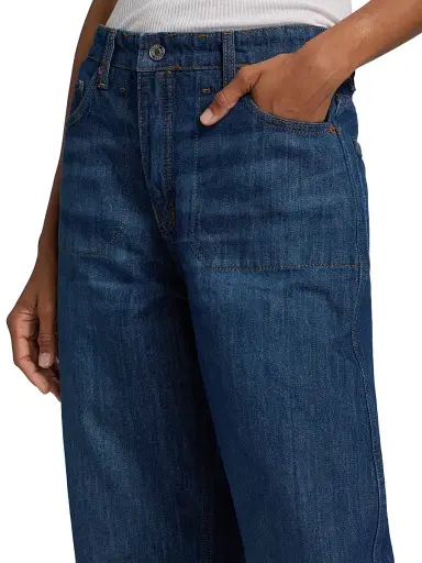 RE/DONE Women's The Rewind Printed-Cuff Jeans | Thumbnail 7 RE/DONE Women's The Rewind Printed-Cuff Jeans | Thumbnail 7