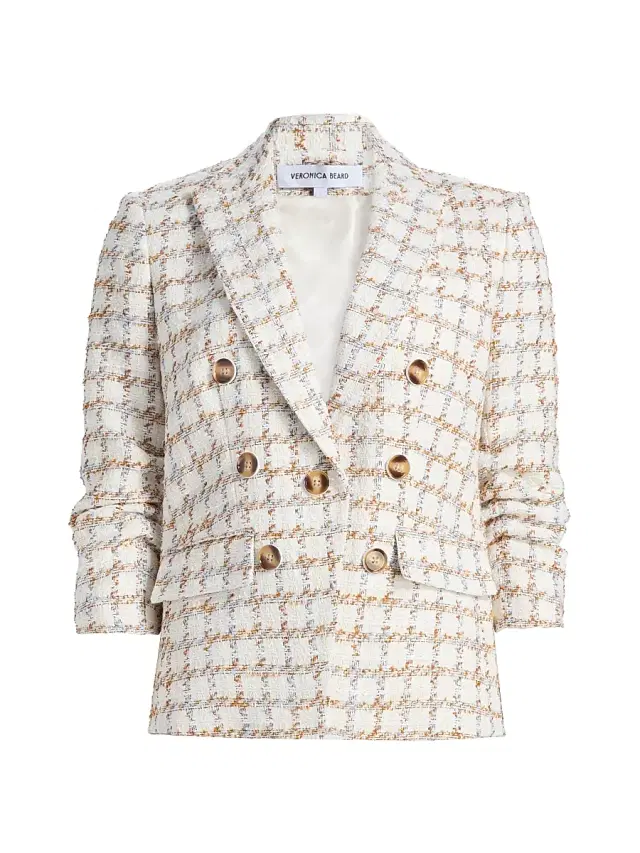 Women's Ryland Tweed Dickey Jacket - Ecru Multi