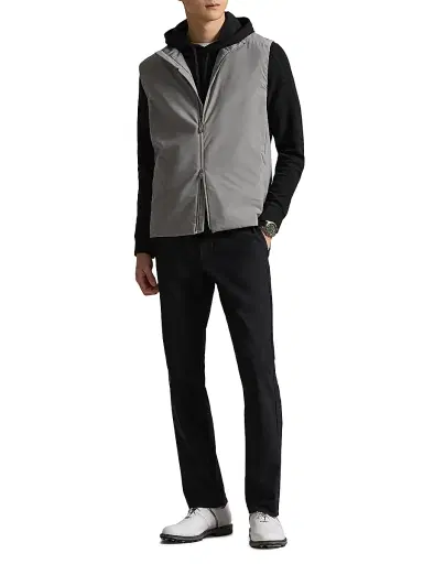 RLX Ralph Lauren Men's Tech Stretch Full-Zip Vest - Peak Grey - Size XXL | Thumbnail 2 RLX Ralph Lauren Men's Tech Stretch Full-Zip Vest - Peak Grey - Size XXL | Thumbnail 2
