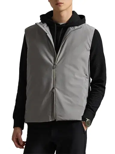 RLX Ralph Lauren Men's Tech Stretch Full-Zip Vest - Peak Grey - Size XXL | Thumbnail 3 RLX Ralph Lauren Men's Tech Stretch Full-Zip Vest - Peak Grey - Size XXL | Thumbnail 3