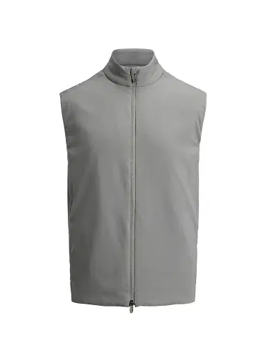 RLX Ralph Lauren Men's Tech Stretch Full-Zip Vest - Peak Grey - Size XXL | Thumbnail 1 RLX Ralph Lauren Men's Tech Stretch Full-Zip Vest - Peak Grey - Size XXL | Thumbnail 1