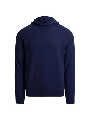 RLX Ralph Lauren Men's Cashmere Knit Hoodie | Thumbnail 1 RLX Ralph Lauren Men's Cashmere Knit Hoodie | Thumbnail 1