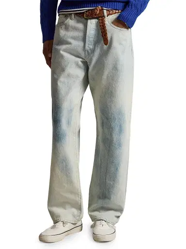 Polo Ralph Lauren Men's 3X1 Rigid Waterside Straight-Leg Jeans | Thumbnail 3 Polo Ralph Lauren Men's 3X1 Rigid Waterside Straight-Leg Jeans | Thumbnail 3