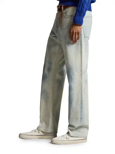 Polo Ralph Lauren Men's 3X1 Rigid Waterside Straight-Leg Jeans | Thumbnail 4 Polo Ralph Lauren Men's 3X1 Rigid Waterside Straight-Leg Jeans | Thumbnail 4