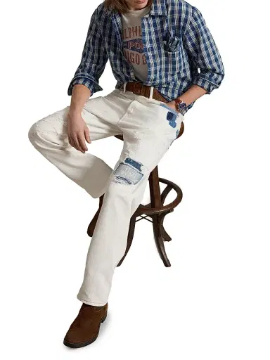 Polo Ralph Lauren Men's 3X1 Rigid Byrdcliffe Straight-Leg Jeans | Thumbnail 7 Polo Ralph Lauren Men's 3X1 Rigid Byrdcliffe Straight-Leg Jeans | Thumbnail 7