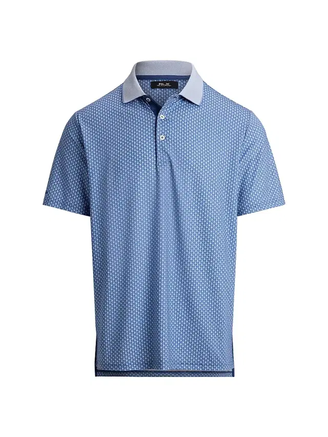 Men's Lightweight Airflow Knit Polo Shirt - Old Royal Old Fashioned