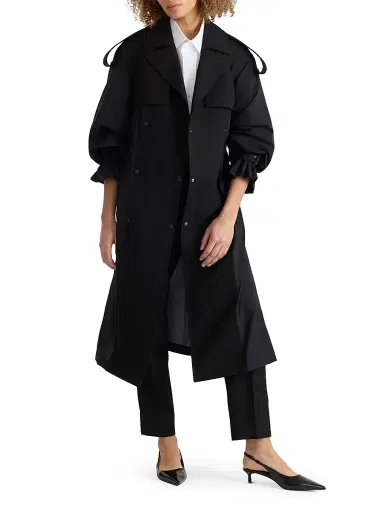 Mackage Women's Zononmi Double-Breasted Trench Coat | Thumbnail 4 Mackage Women's Zononmi Double-Breasted Trench Coat | Thumbnail 4