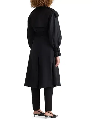 Mackage Women's Zononmi Double-Breasted Trench Coat | Thumbnail 8 Mackage Women's Zononmi Double-Breasted Trench Coat | Thumbnail 8