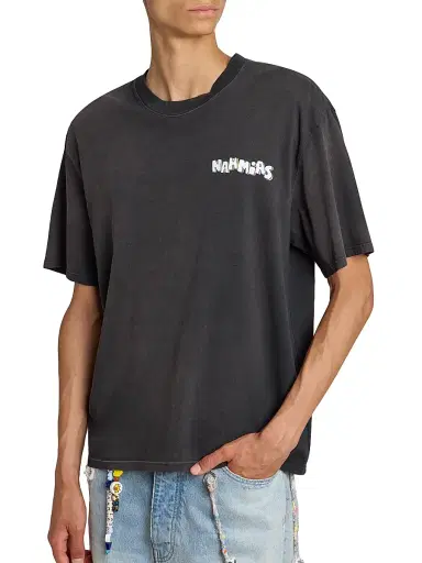 Nahmias Men's Daydreaming Flower Trip Boxy T-Shirt | Thumbnail 6