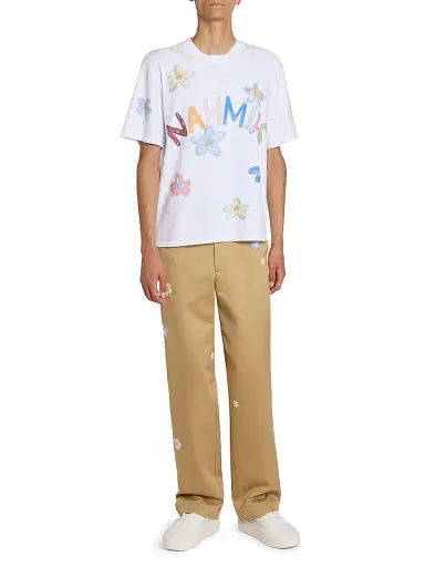 Nahmias Men's Daydreaming Flower Worker Pants - Sand Twill - Size 36 | Thumbnail 2 Nahmias Men's Daydreaming Flower Worker Pants - Sand Twill - Size 36 | Thumbnail 2