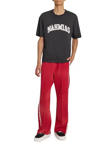 Nahmias Men's Daydreaming Novelty Track Pants - Ruby - Size XXL | Thumbnail 2