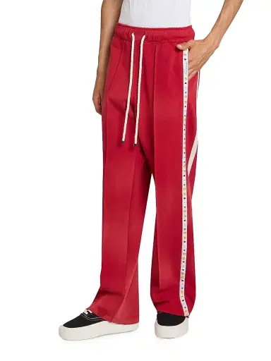 Nahmias Men's Daydreaming Novelty Track Pants - Ruby - Size XXL | Thumbnail 4