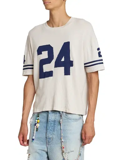 Nahmias Men's Daydreaming Uniform 24 Boxy T-Shirt - Egg White - Size XXL | Thumbnail 4