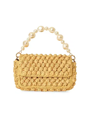 BTB Los Angeles Women's Leilani Raffia Shoulder Bag - Natural | Thumbnail 1 BTB Los Angeles Women's Leilani Raffia Shoulder Bag - Natural | Thumbnail 1
