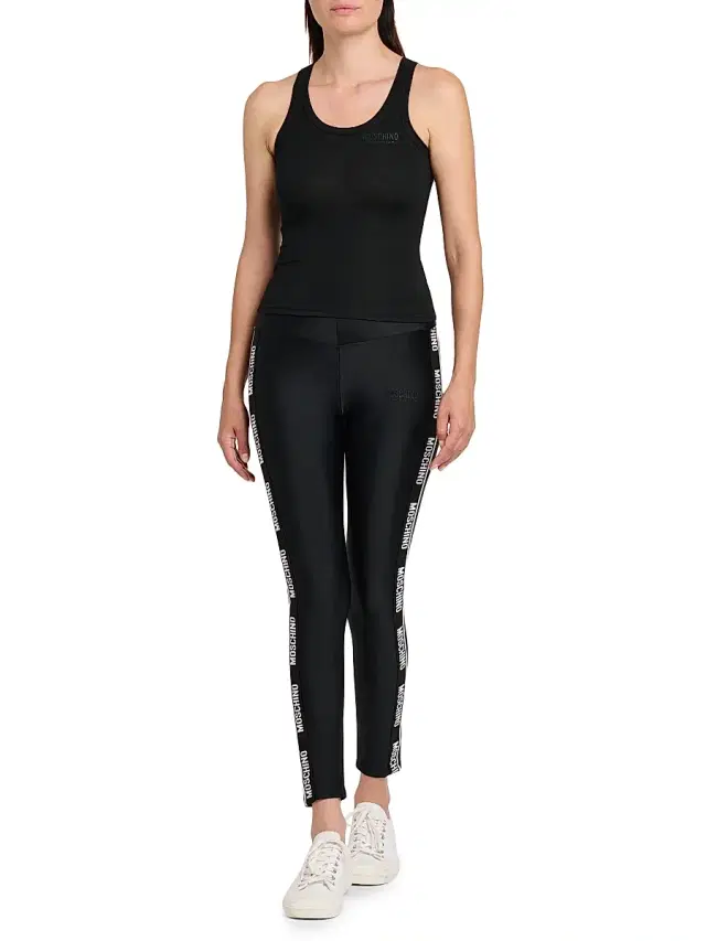 Women's 2-Pack Cotton-Blend Tank Set - Multi Black