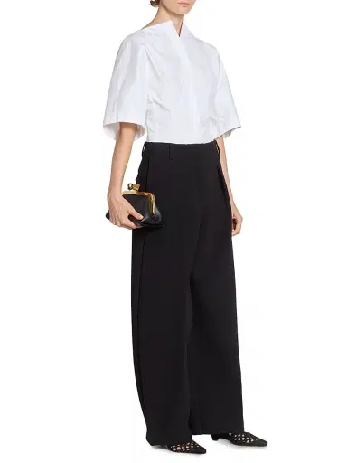 Jacquemus Women's Le Berlingot Leather Clutch | Thumbnail 2 Jacquemus Women's Le Berlingot Leather Clutch | Thumbnail 2