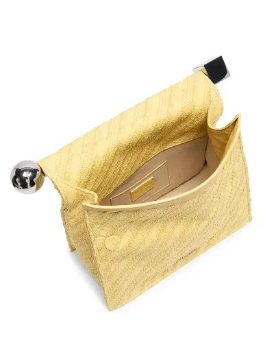 Jacquemus Women's La Pochette Rond Carré Clutch | Thumbnail 3 Jacquemus Women's La Pochette Rond Carré Clutch | Thumbnail 3