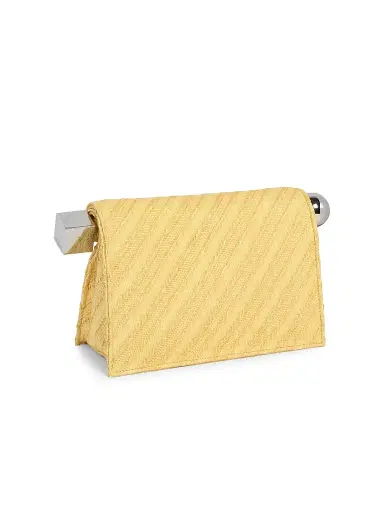 Jacquemus Women's La Pochette Rond Carré Clutch | Thumbnail 4 Jacquemus Women's La Pochette Rond Carré Clutch | Thumbnail 4