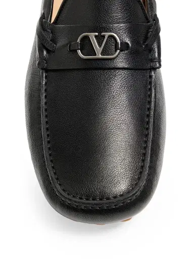 Valentino Garavani Men's Driver Fastaway Buffalo Loafers | Thumbnail 5