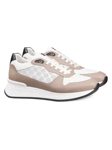 Stefano Ricci Men's Calfskin Leather Sneakers - Brown - Size 12 | Thumbnail 2 Stefano Ricci Men's Calfskin Leather Sneakers - Brown - Size 12 | Thumbnail 2
